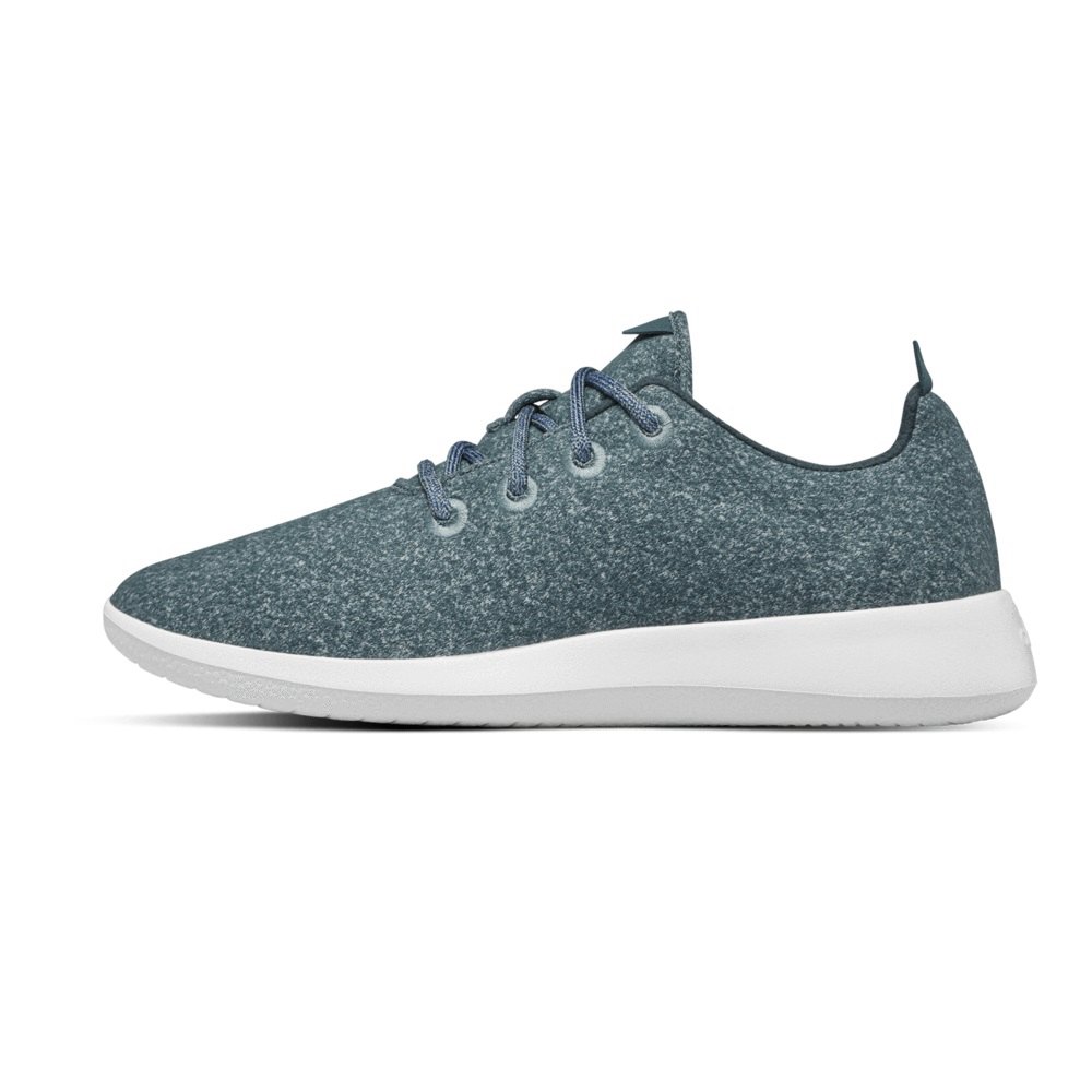 Allbirds Men\'s Sneakers Blue - Wool Runners - 70893UTWZ